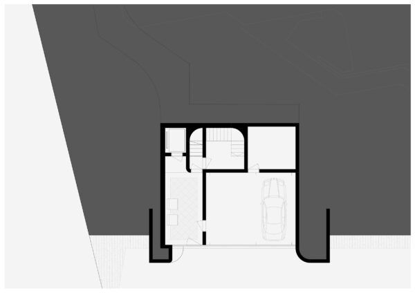 Untergeschoss Wohnpavillon Eichberg Eich