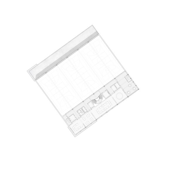 Obergeschoss 2. Rang öffentlicher Projektwettbewerb Schulhaus Chilefeld Dagmersellen